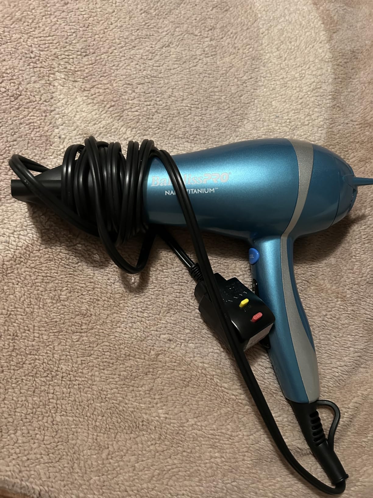 BaByliss Pro Nano Titanium 2000-Watt Blow Dryer with Concentrator Nozzle customer photo 2