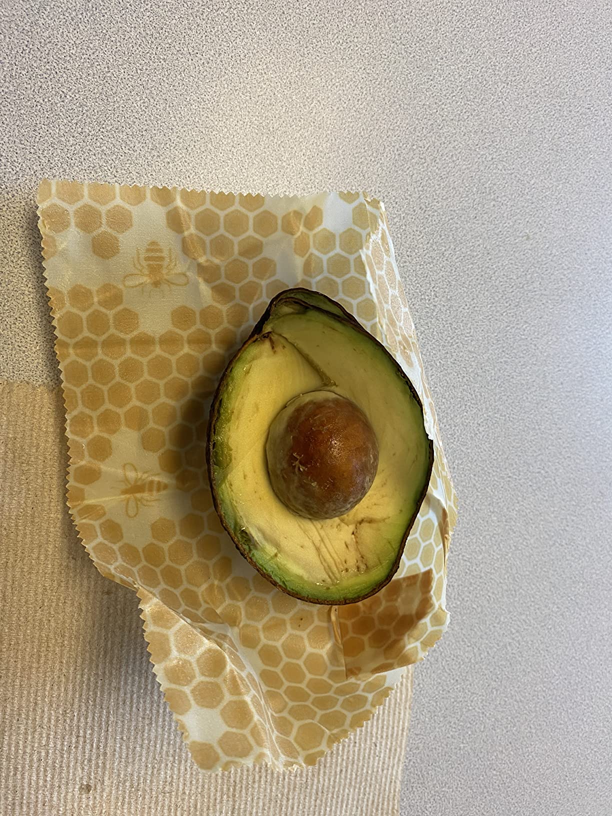 Trifecta Living Co. Versatile Beeswax Wraps, Set of 7-Fresh Food Keeper, Durable & Easily Cleaned, Sustainable Step Towards a Zero-Waste Kitchen, Unique Designs (Honeycomb, Lemon, Tropical Animals) customer photo 2