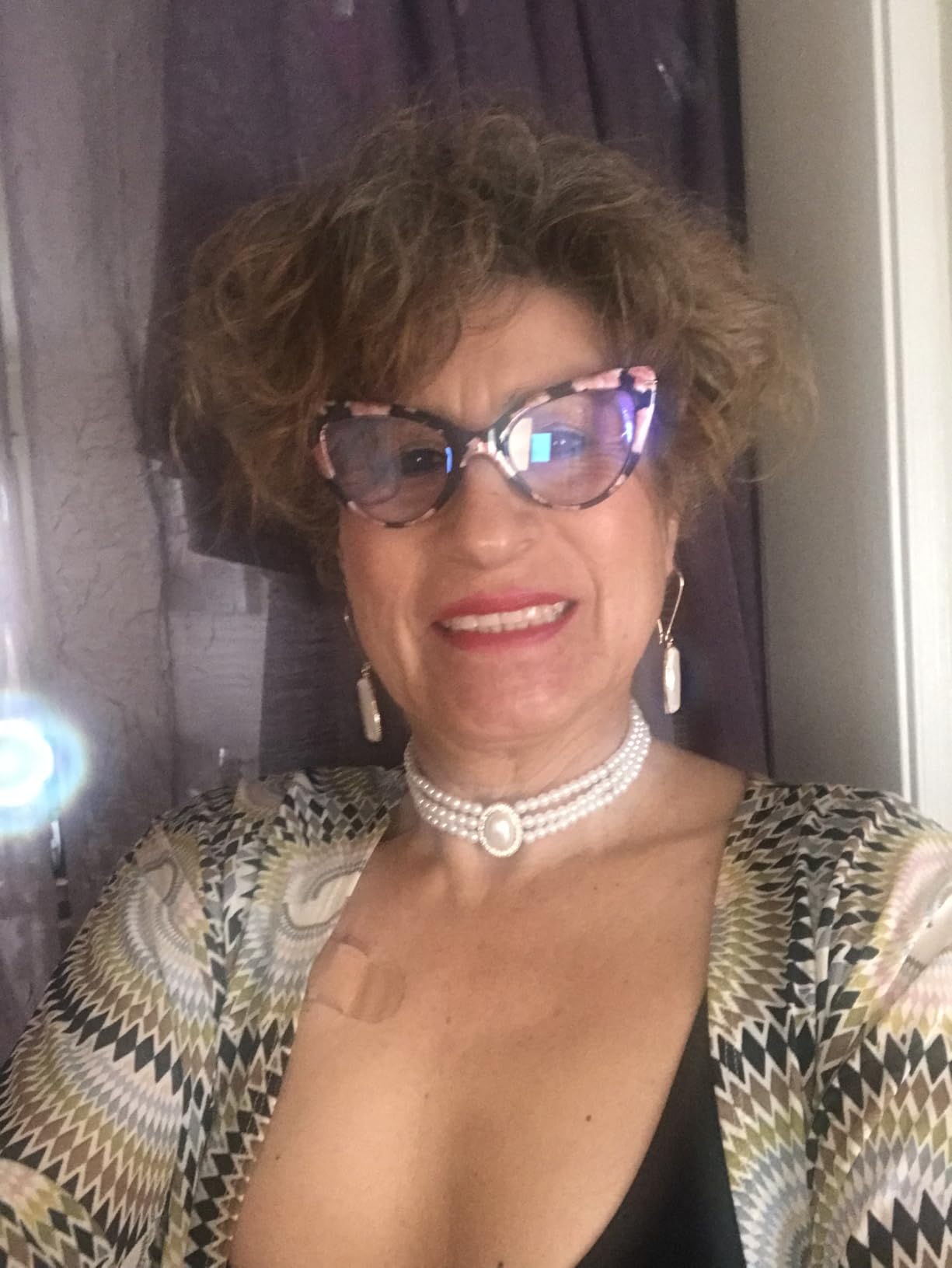 Oversized Cat Eye Reading Glasses for Women Fashion Cute Blue Light Blocking Computer Readers (2 Mixed Color, 1.50) customer photo 1