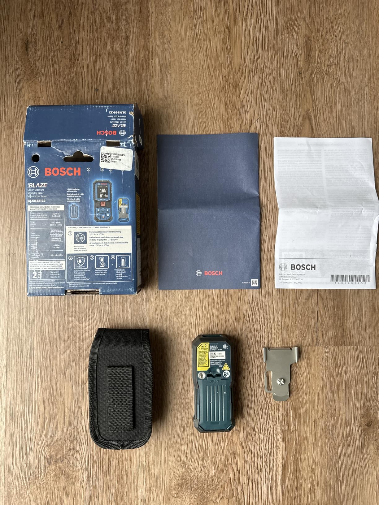 BOSCH GLM165-25G Blaze Green-Beam 165 Ft. Laser Measure, Laser Distance Measuring Tool customer photo 2
