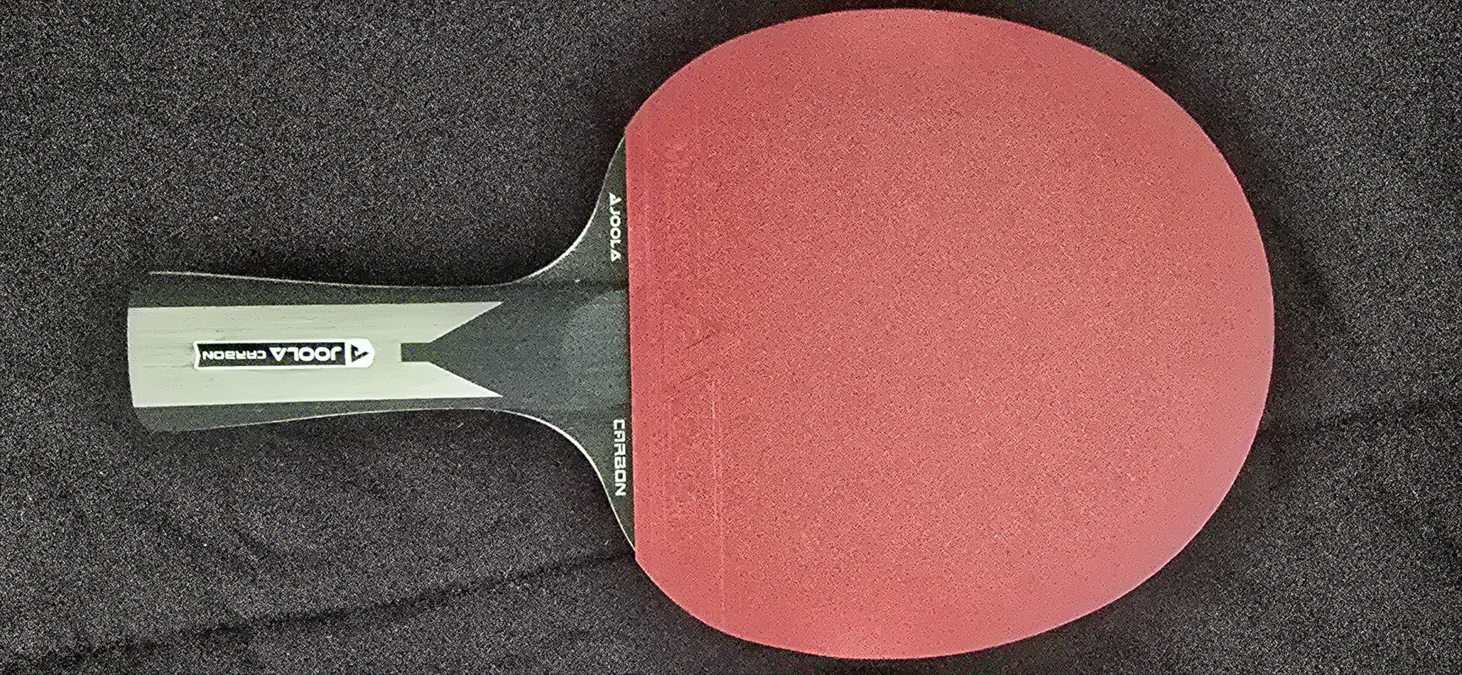 JOOLA Carbon X Pro Performance Ping Pong Paddle - Ergonomic Grip Handle & Pro Friction Technology - ITTF Approved - Ping Pong Racket for Advanced Control & Speed - Table Tennis Racket - Red customer photo 1