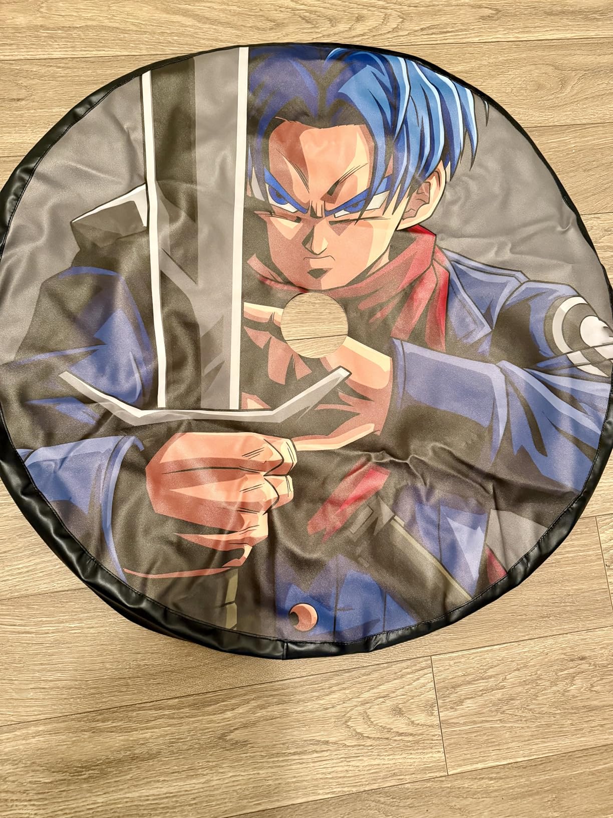 PVC Leather Custom Spare Tire Cover - Durable Personlized Tire Cover with Your Logo Photo Design - Heavy Duty Spare Tire Covers Compatible for Jeep Wrangler Trailer SUV Bronco RV customer photo 2