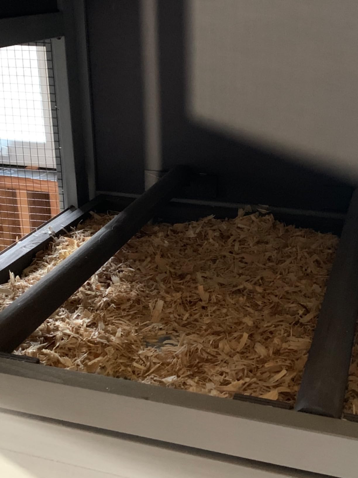 Aivituvin 83in Chicken Coop Mobile Hen House Outdoor Wooden Poultry Cage with Wheels Nesting Box Run for 4-6 Chickens customer photo 2