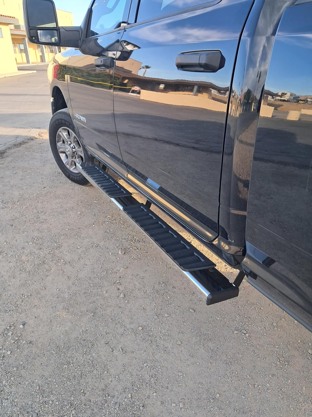 COMNOVA 6 Inches Running Boards for 2019-2026 Dodge Ram 1500 Crew Cab New Body Style (Excl. Ram 2500/3500/Classic), Stainless Steel Side Steps, Truck Step Bars Nerf Bars. customer photo 2