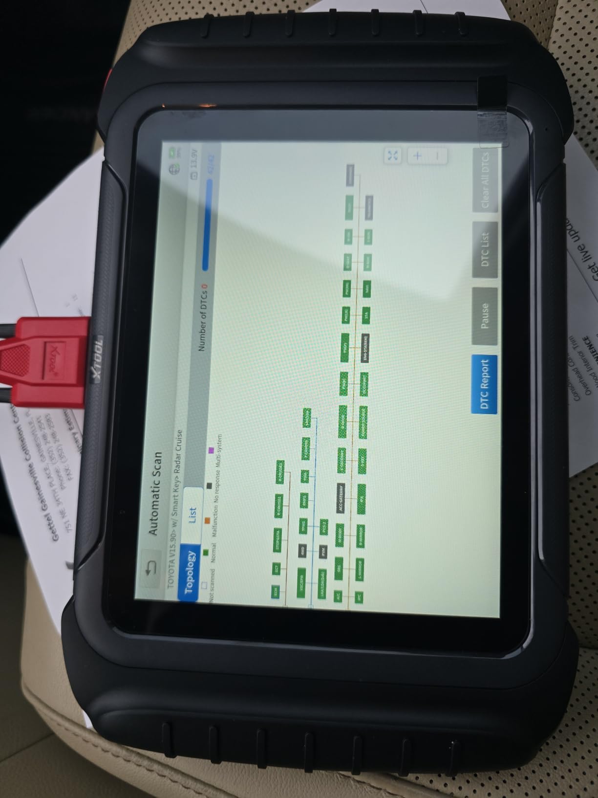 XTOOL D8S AI-Assisted Bidirectional OBD2 Scanner with Topology Mapping: 2026 Upgrade of XTOOL D8, Scan Tool with 42+ Reset, Full System Automotive Scanner Diagnostic Tool, PMI for Ford, FCA/CANFD/DoIP customer photo 1