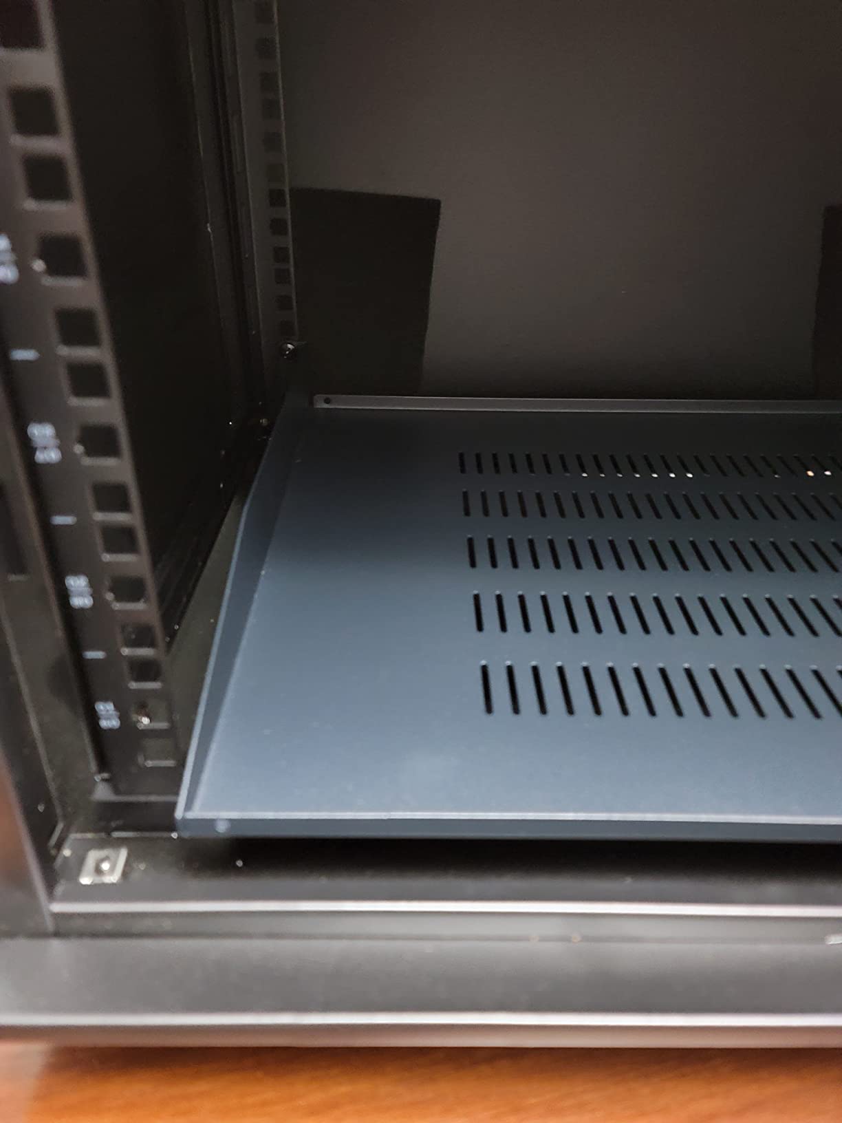 RackPath 12U Wall Mount Network Rack Cabinet - Quiet Cooling Fan, Locking Glass Door, 17.7