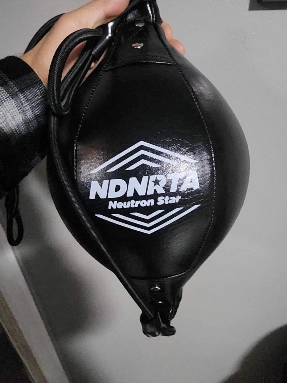 Double End Bag, (Classic Style Upgraded),Improve Reaction Speed, Boxing Equipment, Durable, Double End Punching Bags, Home Gym, Floor to Ceiling, for Boxing (Shipped from The U.S) customer photo 2