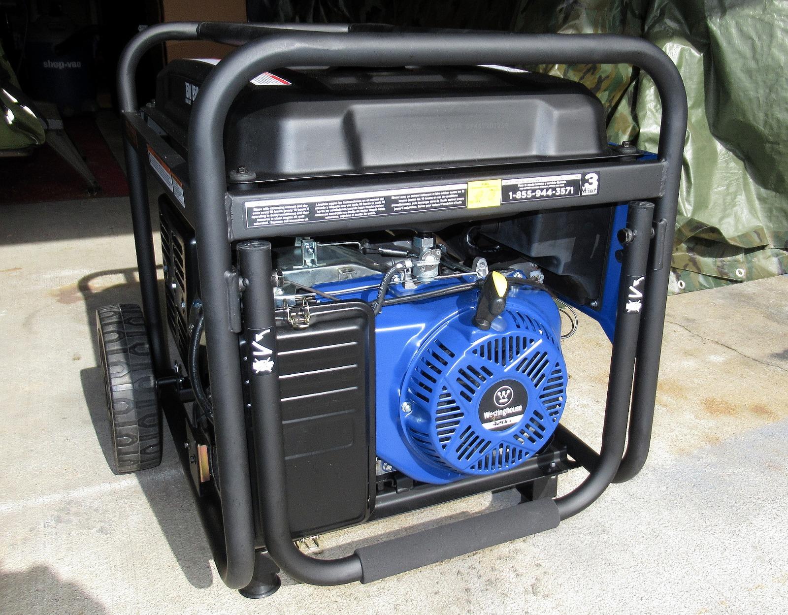Westinghouse 9500 Peak Watt Dual Fuel Home Backup Portable Generator, Electric Start, Transfer Switch Ready, Gas & Propane Powered, CO Sensor customer photo 1