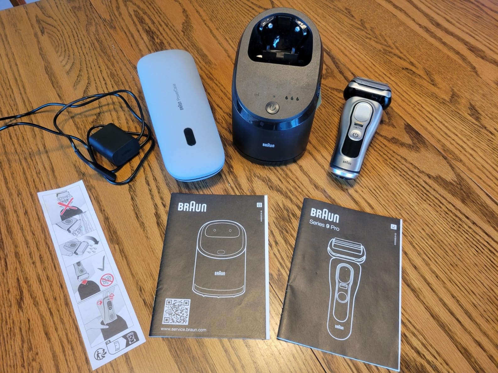 Braun Series 9 Pro 9419s Electric Shaver for Men, Wet & Dry Razor, Shaving Kit with 4+1 Head with ProLift Trimmer customer photo 1