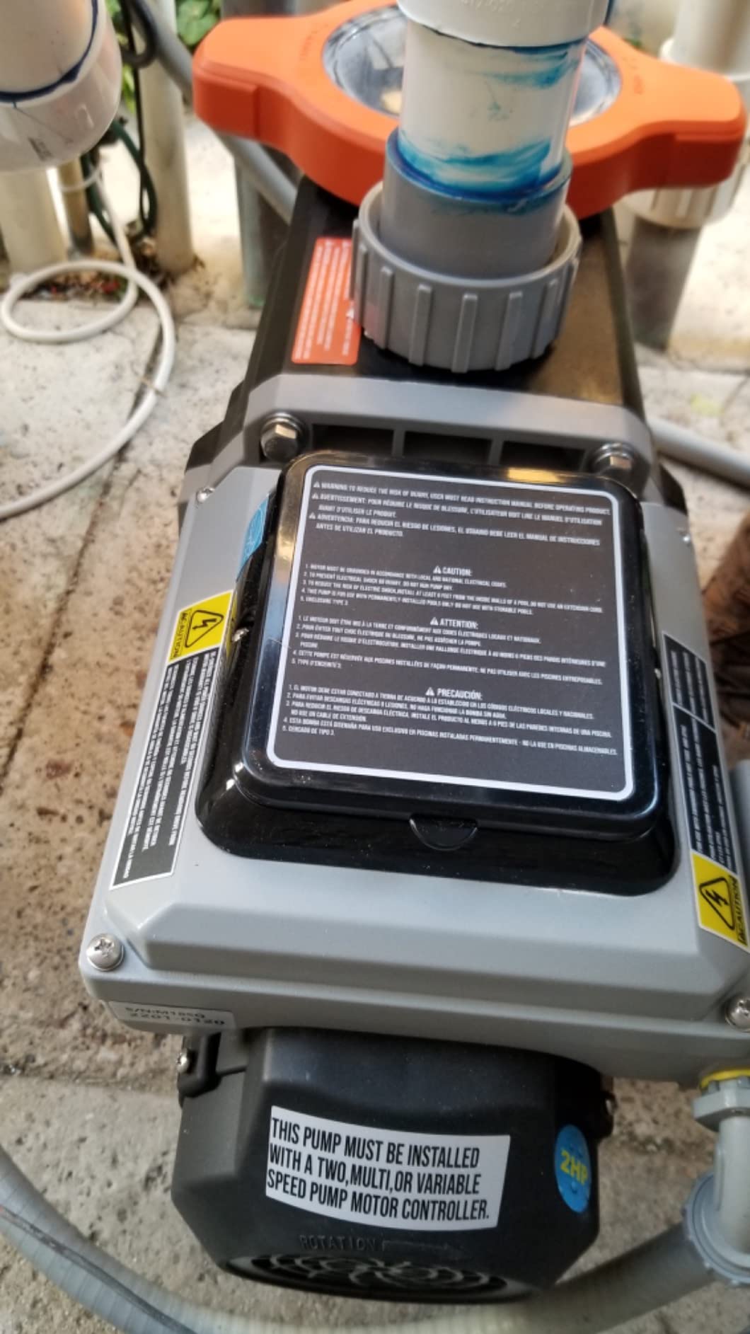 BLACK+DECKER 1.5 HP Variable Speed In Ground Pool Pump - WiFi Enabled, Energy Star Certified, Dual Voltage (115V/230V) customer photo 1