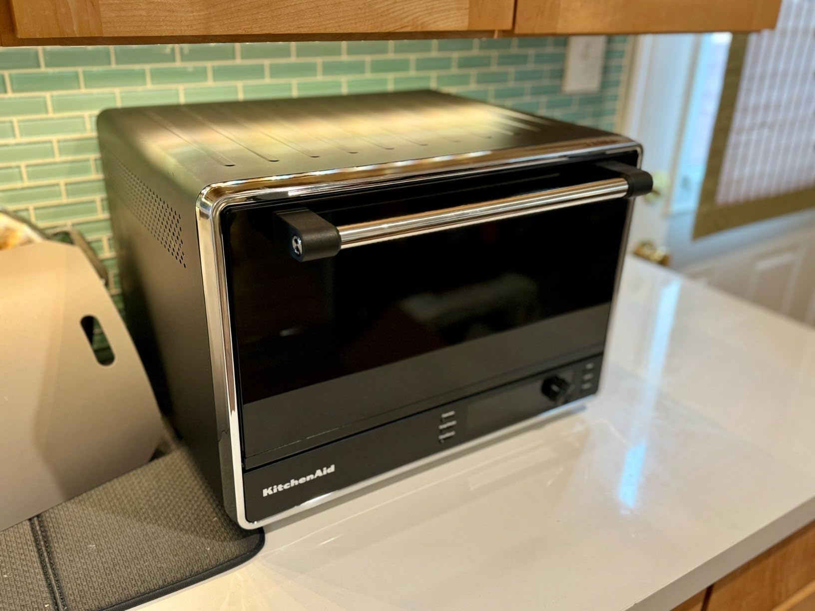 KitchenAid Dual Convection Countertop Oven with Air Fry and Temperature Probe - KCO224BM customer photo 2
