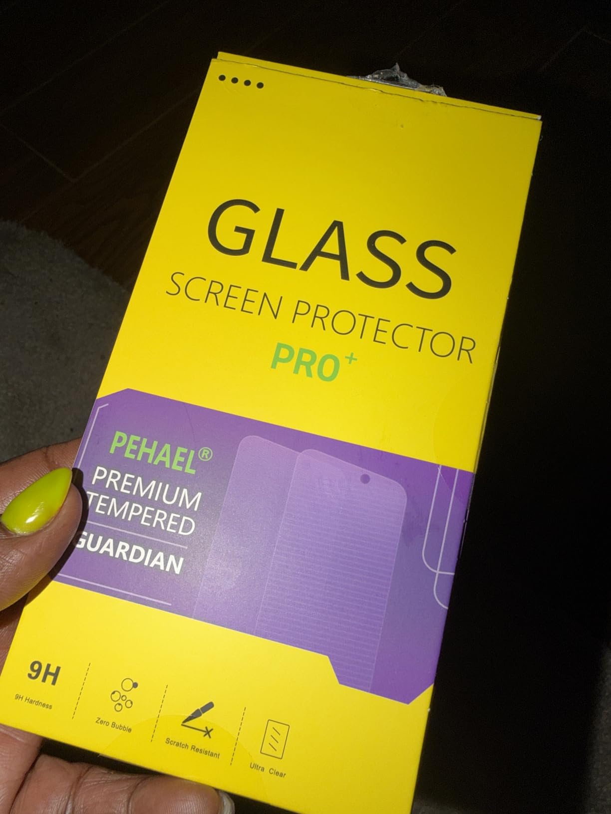 PEHAEL 3 Pack for iPhone 17e/iPhone 16e/iPhone 14/iPhone 13/iPhone 13 Pro Privacy Screen Protector Full Coverage Anti-Spy Tempered Glass Film 9H Hardness Easy Installation Bubble Free [6.1 inch] customer photo 2