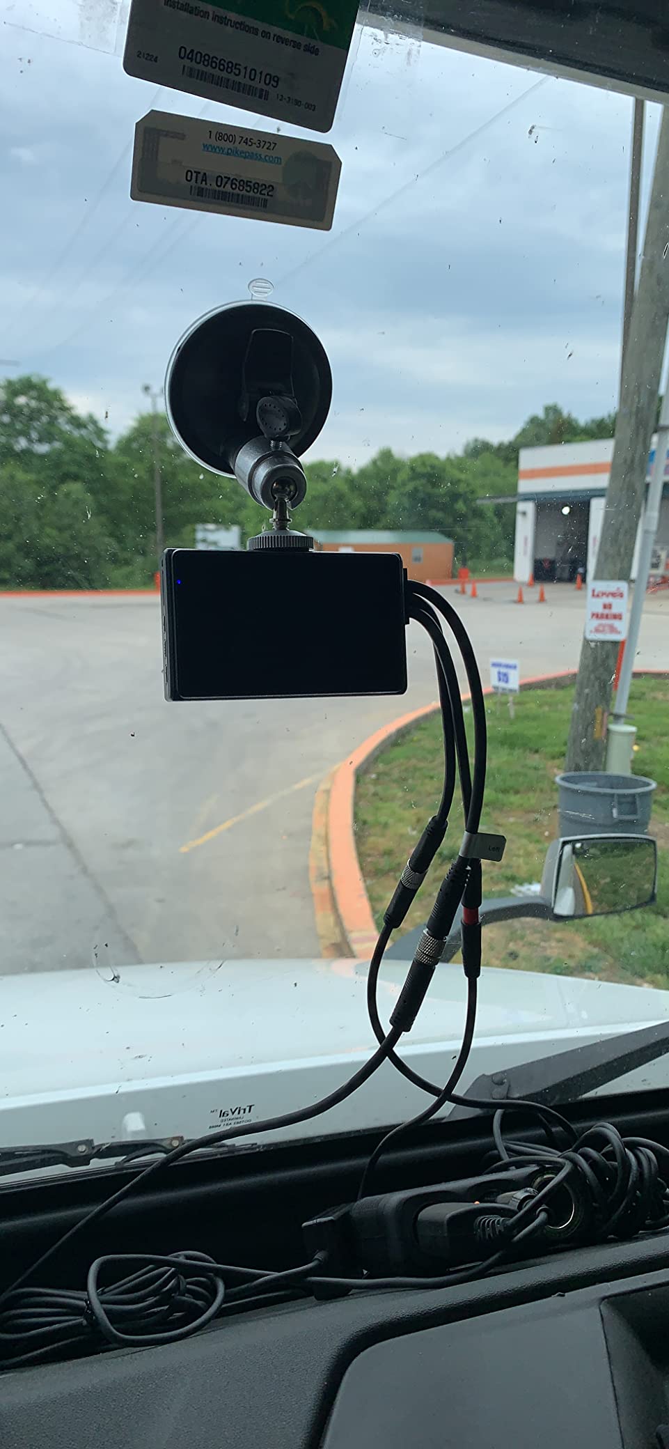 VSYSTO Upgrade 3CH Truck Dash Camera System DVR Recorder Waterproof Vehicle Backup Camera 1080P Front&Sides&Rear View Security Camera for Semi Truck Trailer Van RVs 3.0'' Monitor Infrared Night Vision customer photo 1