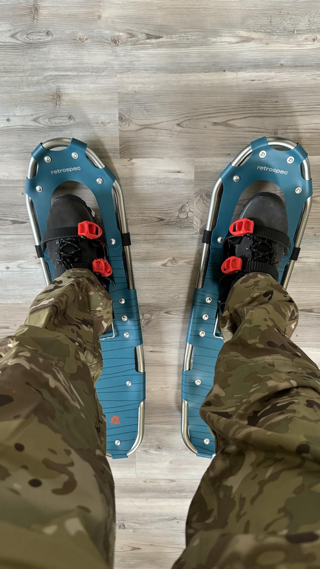 Retrospec Drifter Snowshoes - Popular Entry-Level with Heel Lifts for Deep Snow customer photo 2