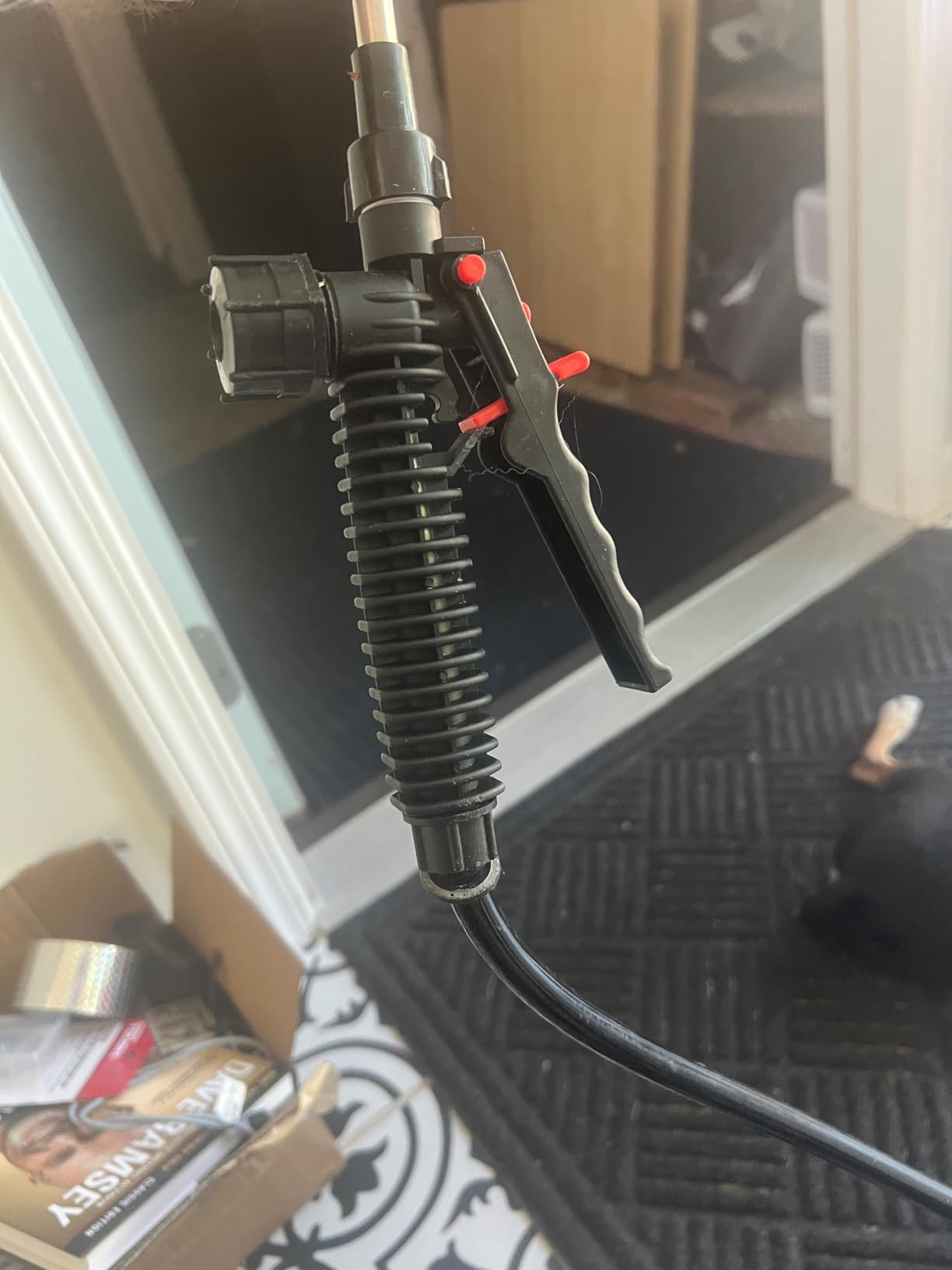 Battery Powered Backpack Sprayer - 4.2 Gallon, 8 Nozzles, 100PSI Cutoff, Long Battery Life, Wide Mouth, High-Pressure Spray Hose, Trigger Lock, Pressure Knob Controller customer photo 1