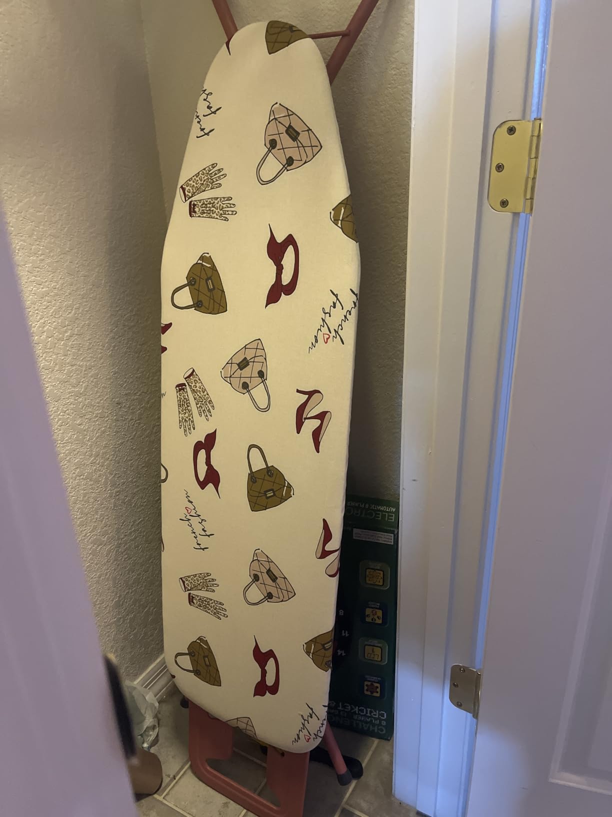 Bartnelli by Rorets Classic Ironing Board with New Patent EZ-Glide Technology, Made in Europe, Premium Iron Board with Iron Rest, 4 Layer Cover, 13x43 Surface, Height Adjustable to 36