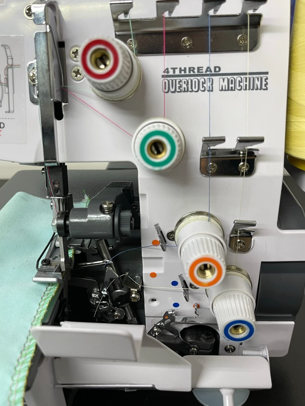 Lumina Sienna Serger Sewing Machine - Industrial Grade Sergers & Overlock Machines with Durable Metal Frame, 3-4 Serger Thread Capability customer photo 1