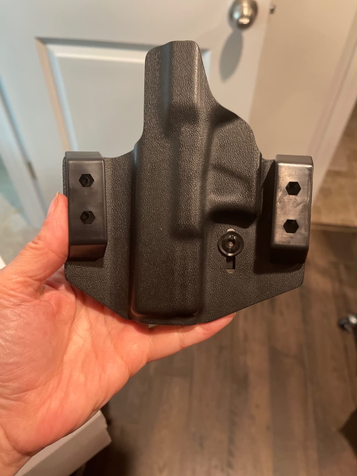 Tulster OWB Contour Kydex Holster in Right Hand fits: Glock 19 / MOS / 19X / 23/25 / 32/44 / 45 | Optic Compatible Outside The Waistband Concealed Carry customer photo 1