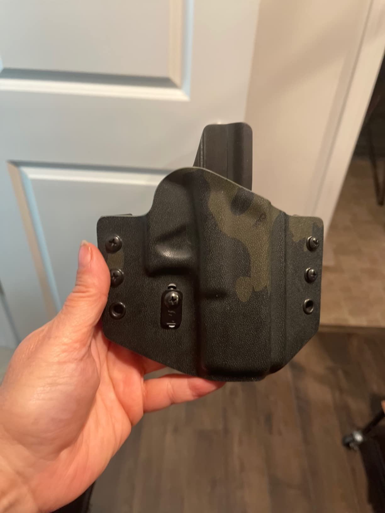 Tulster OWB Contour Kydex Holster in Right Hand fits: Glock 19 / MOS / 19X / 23/25 / 32/44 / 45 | Optic Compatible Outside The Waistband Concealed Carry customer photo 2