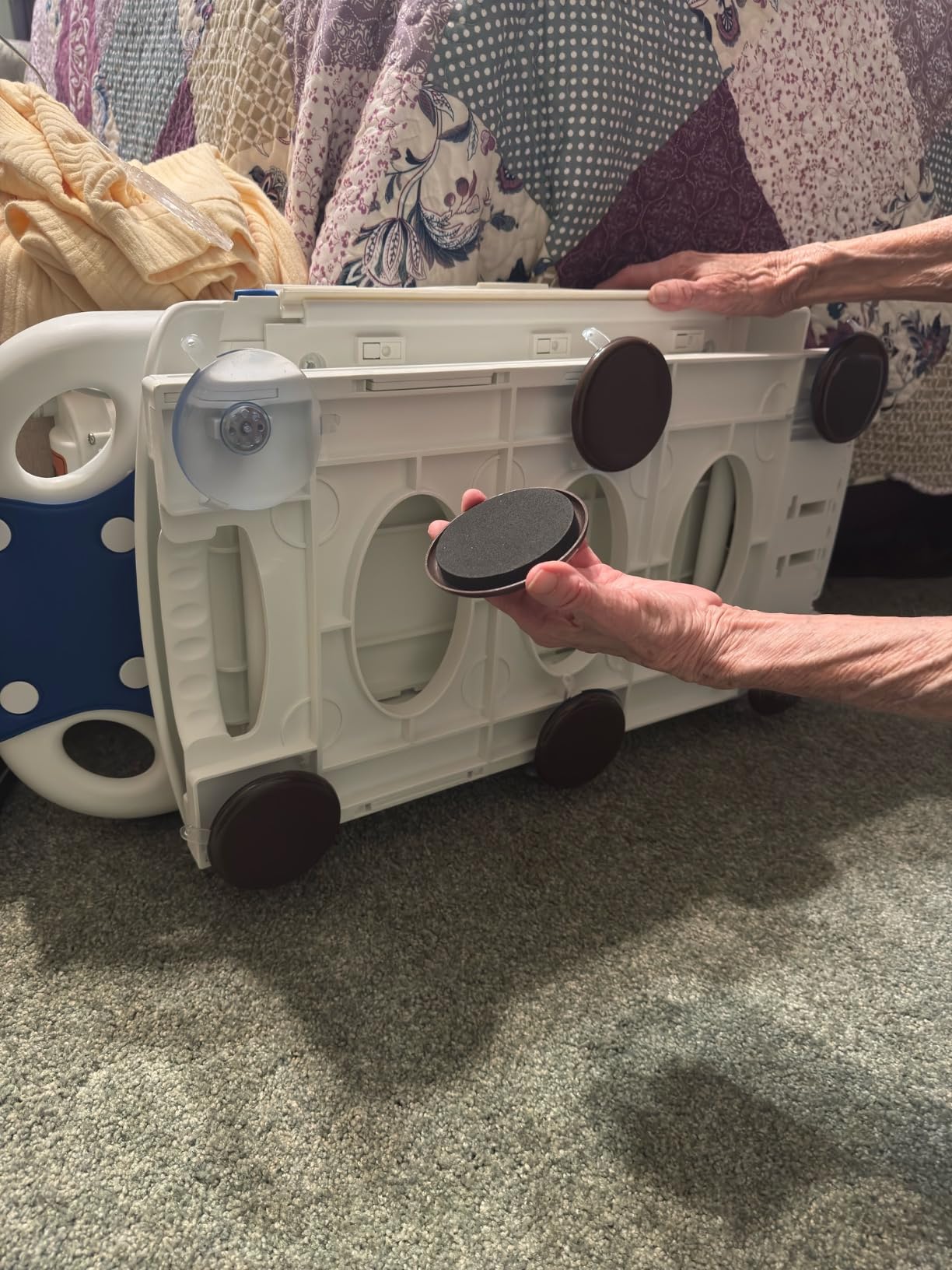MAIDeSITe Electric Chair Lift, Stand Up Independently from Floor, Support Up to 300 LBS, Chair Lift for Elderly, JC35M3 customer photo 4