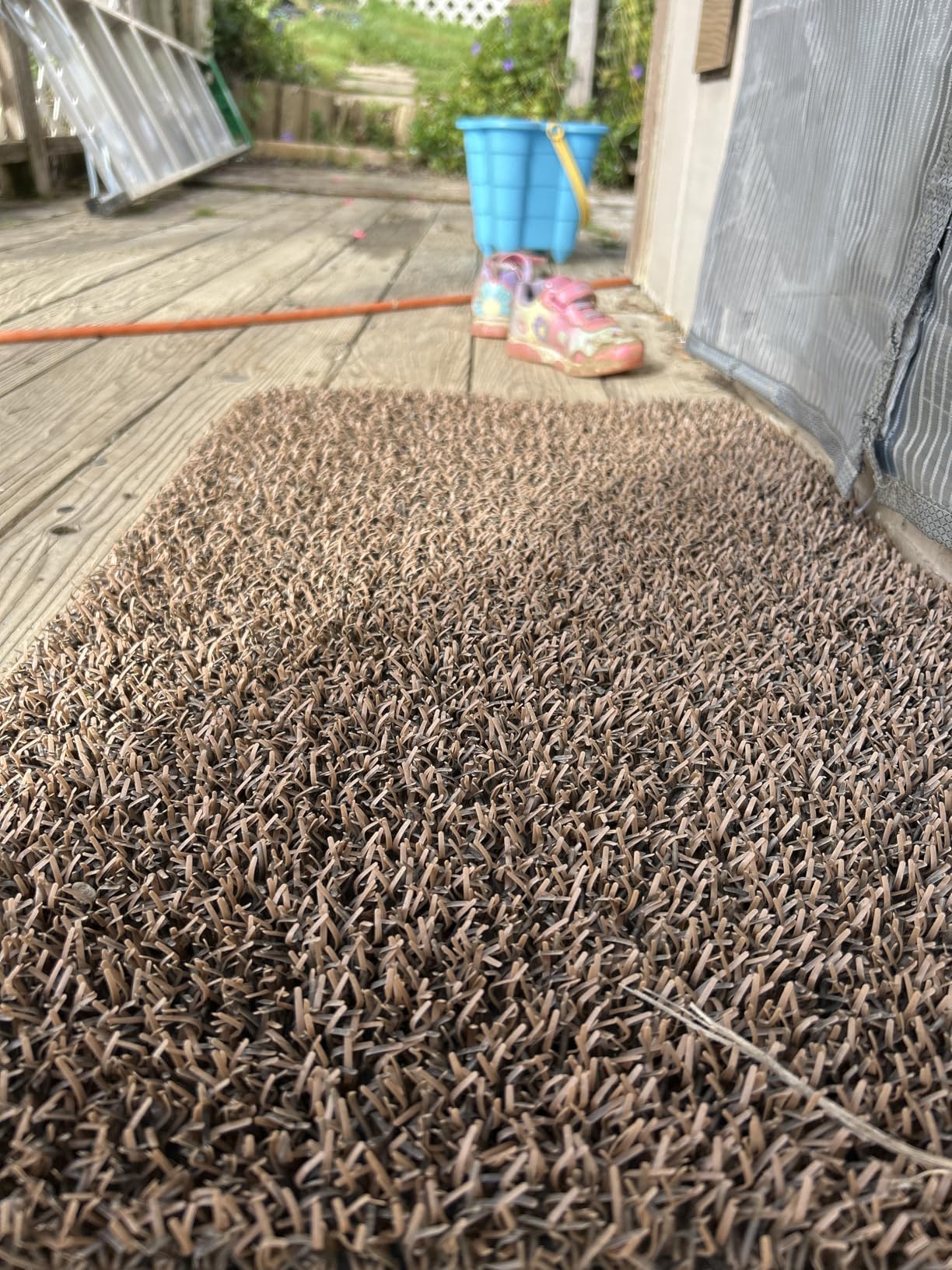 Clean Machine 10376921 High Traffic Astroturf Dirt Trapper Doormat, 23.5