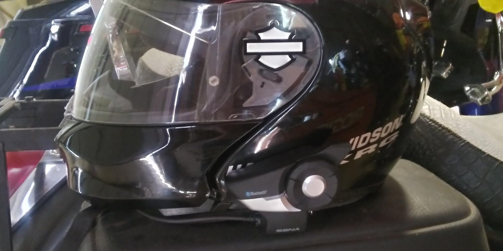 Sena 20S EVO Motorcycle Bluetooth Headset Communication System with HD Speakers customer photo 1