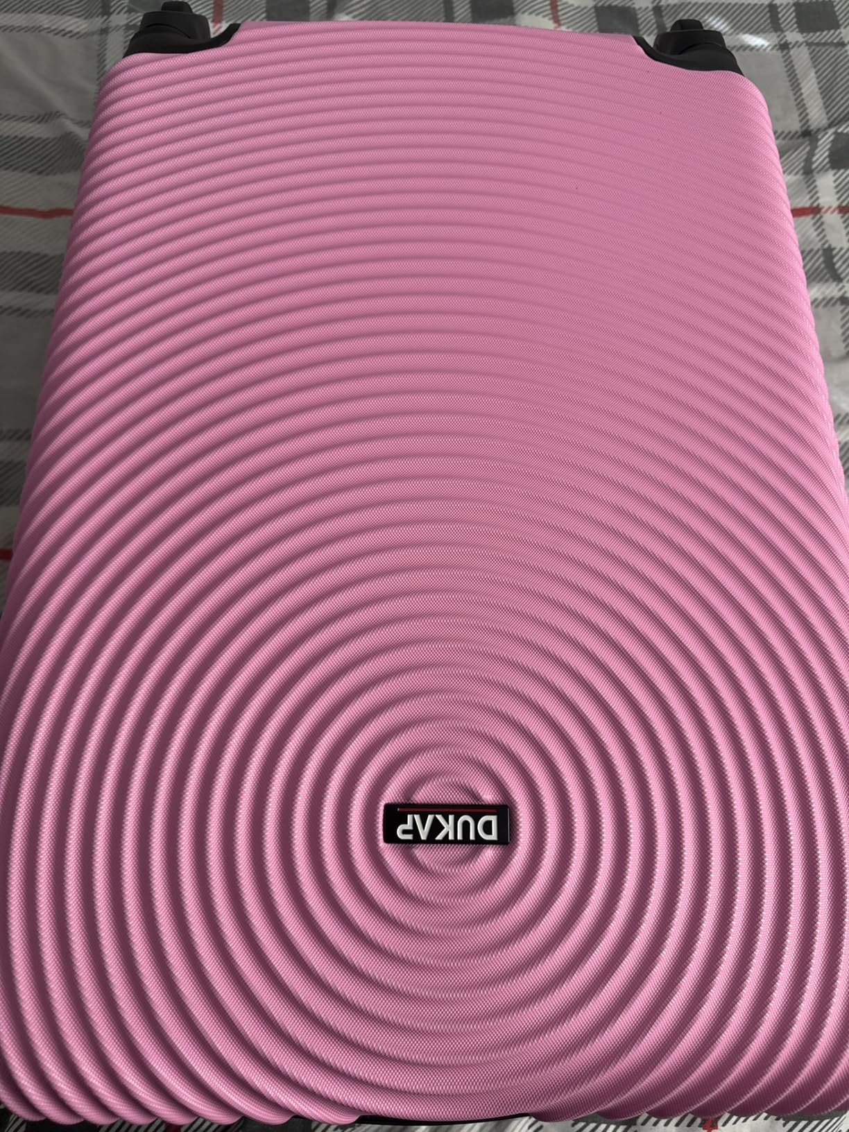 INCEPTION Luggage with Spinner Wheels | Durable Lightweight Hardside Suitcase, Travel Bag with Handle and Trolley, 28-Inch Large Checked Luggage | Pink customer photo 1