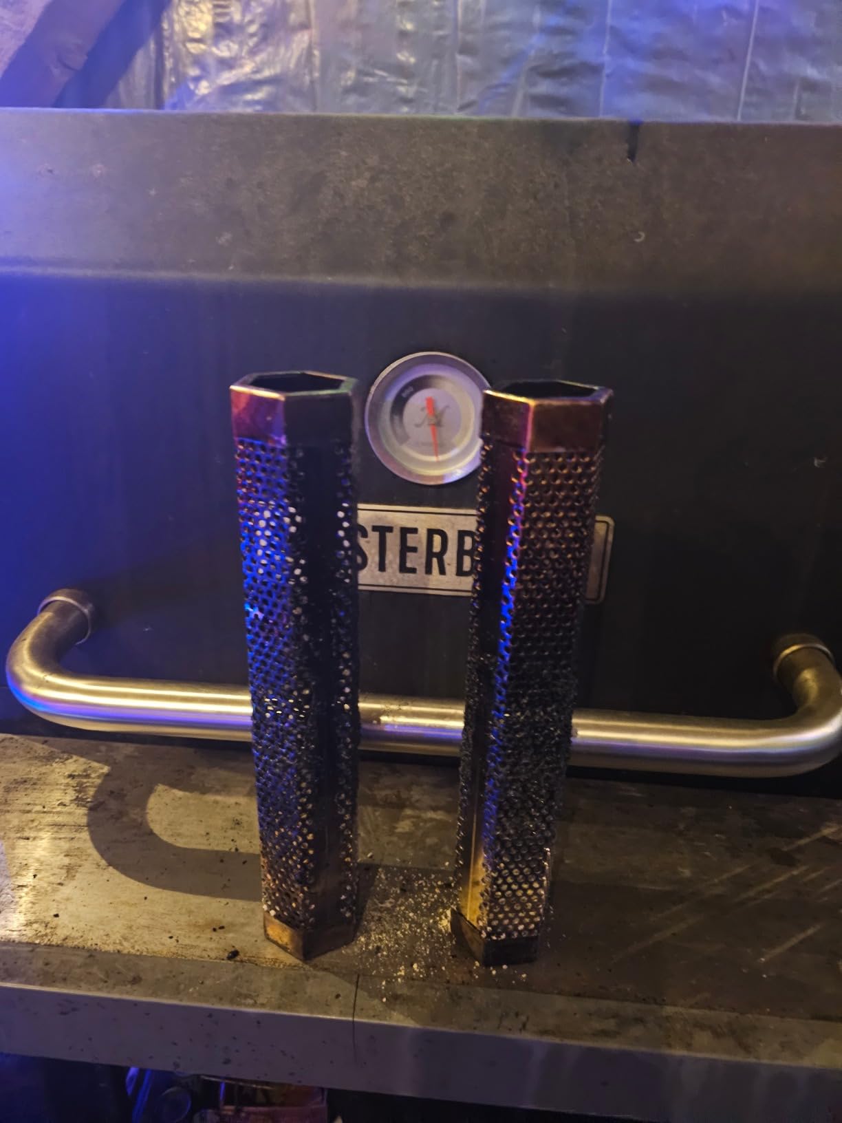 2pcs Smoker Tube 12in Pellet Smoker Tube Stainless Steel for Hot or Cold Smoking 5 Hours of Billowing Smoke customer photo 2