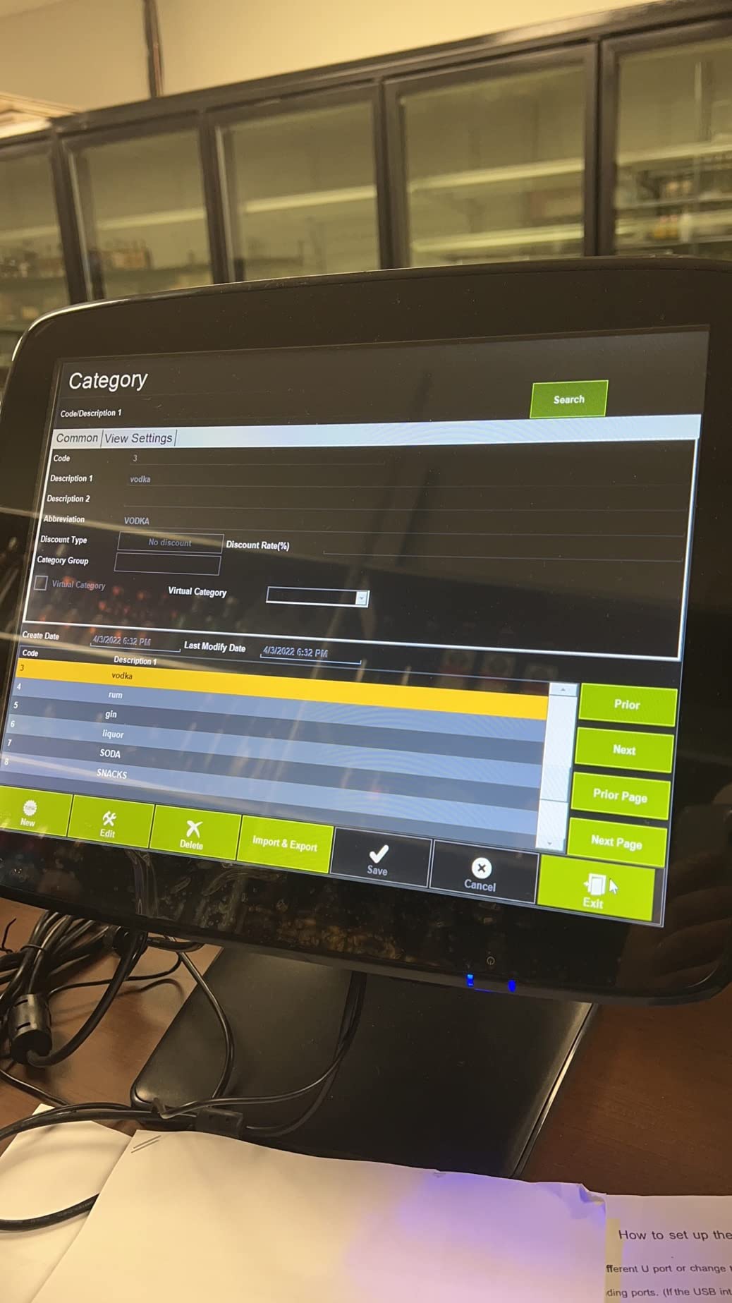 MEETSUN POS System,Cash Register for Restaurant,Includes Touch Screen,80MM Thermal Printer,Cash Drawer,Windows 10,POS Software (700-LS004) customer photo 2
