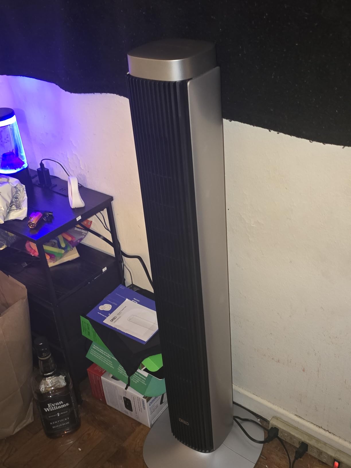 Dreo Tower Fan for Bedroom, Standing Oscillating Fan with 40ft Far Airflow, 25dB Quiet, 12 Speeds, 28ft/s Velocity, Smart Control, DC Motor, 42 inch, 90° Oscillation, 4 Modes, 12H Timer, Pilot Pro S customer photo 1