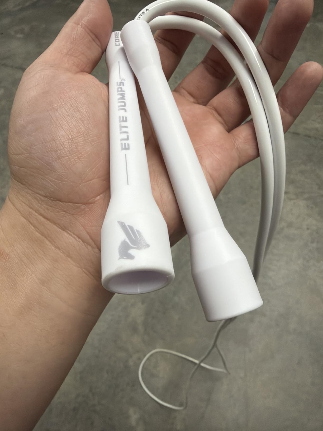 Elite Jumps Adjustable Jump Rope - 6mm PVC Training Rope for Fitness & Cardio customer photo 2