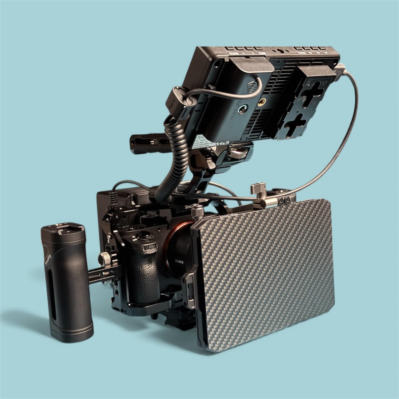 SmallRig Mini Matte Box Lite with Carbon Fiber Top Flag, Compatible with 67mm/ 72mm/ 77mm/ 82mm Lenses for DSLR and Mirrorless Camera customer photo 2
