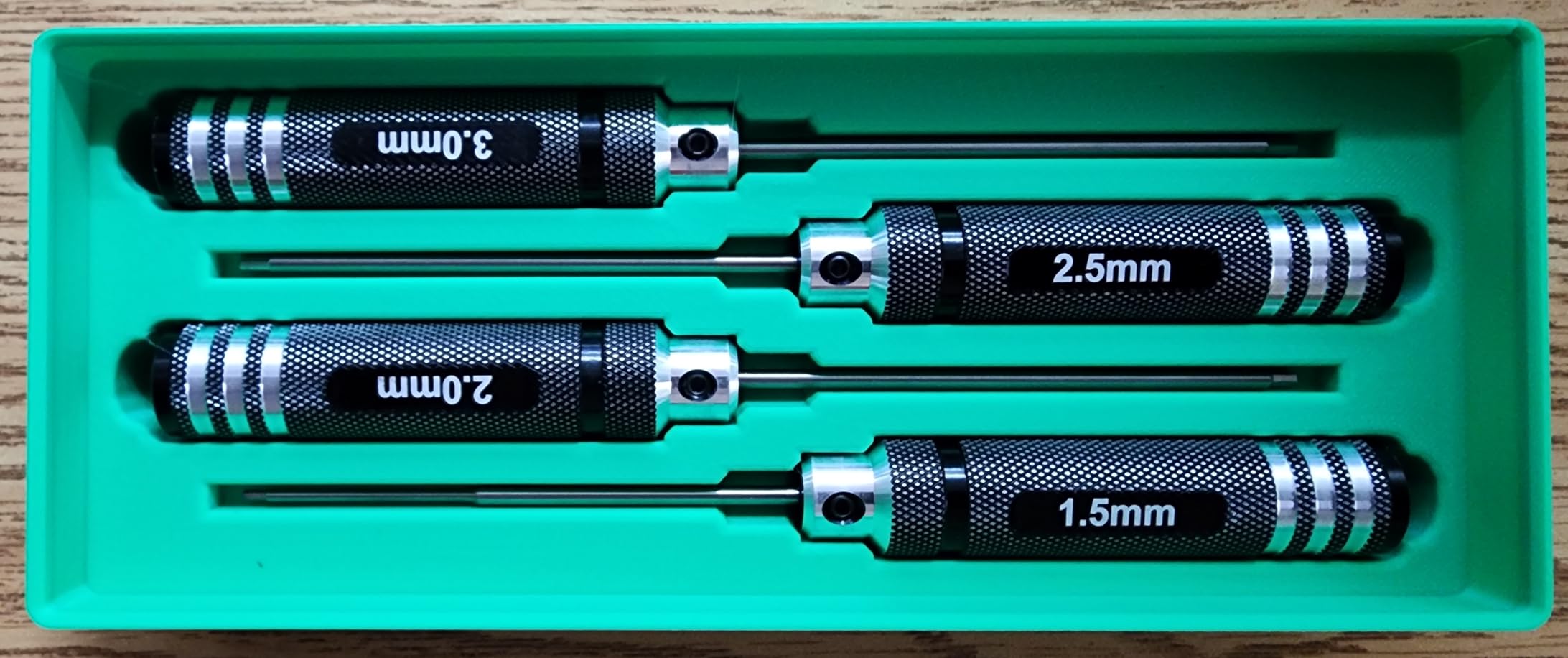 Drone Tool Kit -4Pcs RC Hex Driver Set - 1.5mm Allen Wrench 2mm 2.5mm 3mm Aluminum Handle Steel Hexagon Screwdriver customer photo 1