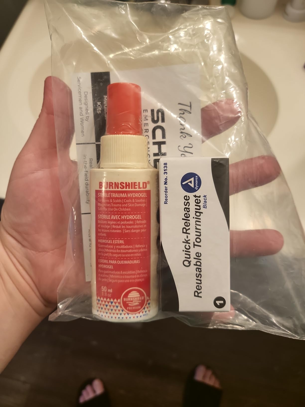 Scherber Fully-Stocked First Responder Bag | Professional EMT/EMS Trauma & Bleeding Medical Kit | HSA/FSA Approved | CAT Tourniquet, HyFin Chest Seal, Israeli Bandage & 250+ First Aid Supplies (Red) customer photo 1