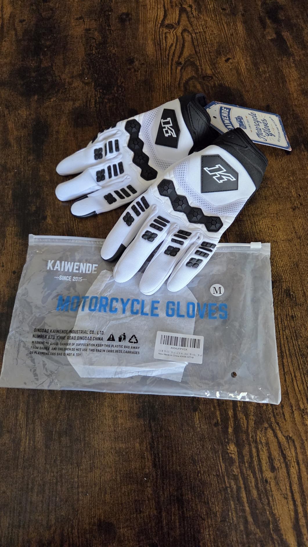 Men's Dirt Bike Riding Gloves -Full Finger Touch-Screen Motocross/Motorcycle Gloves for BMX MX ATV MTB Off-Road Riding customer photo 2