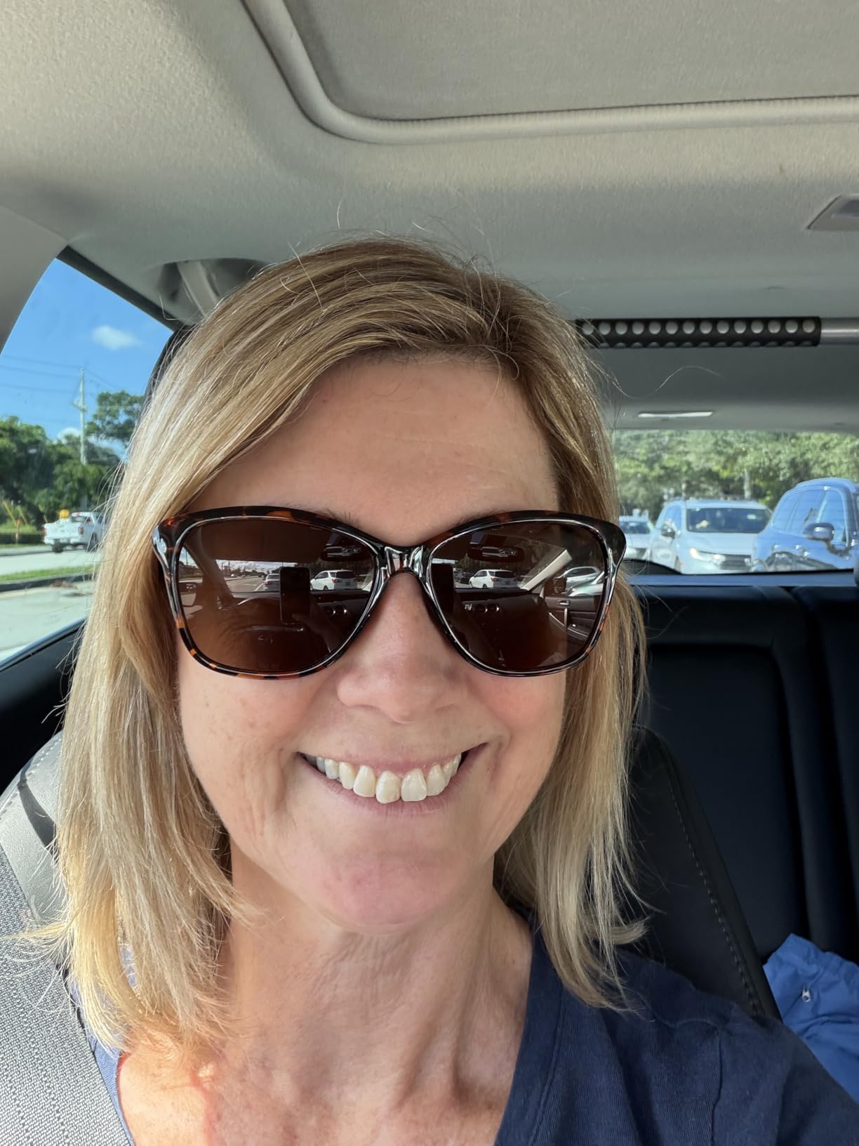 Premium Bifocal Reading Sunglasses for Women, Retro Cateye Sun Readers UV400 Protection, Classic Shades Black & Tortoise (1 Black & 1 Tortoise, 2.50) customer photo 2