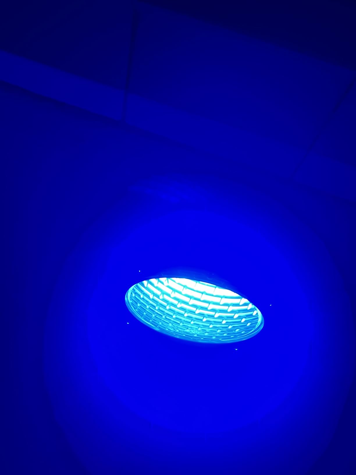 HQUA PN01DC LED Inground Pool Lighting System RGBW Color Change 10 Inch 50W, Remote/App Control, 120V AC, 100 Feet Cord customer photo 1