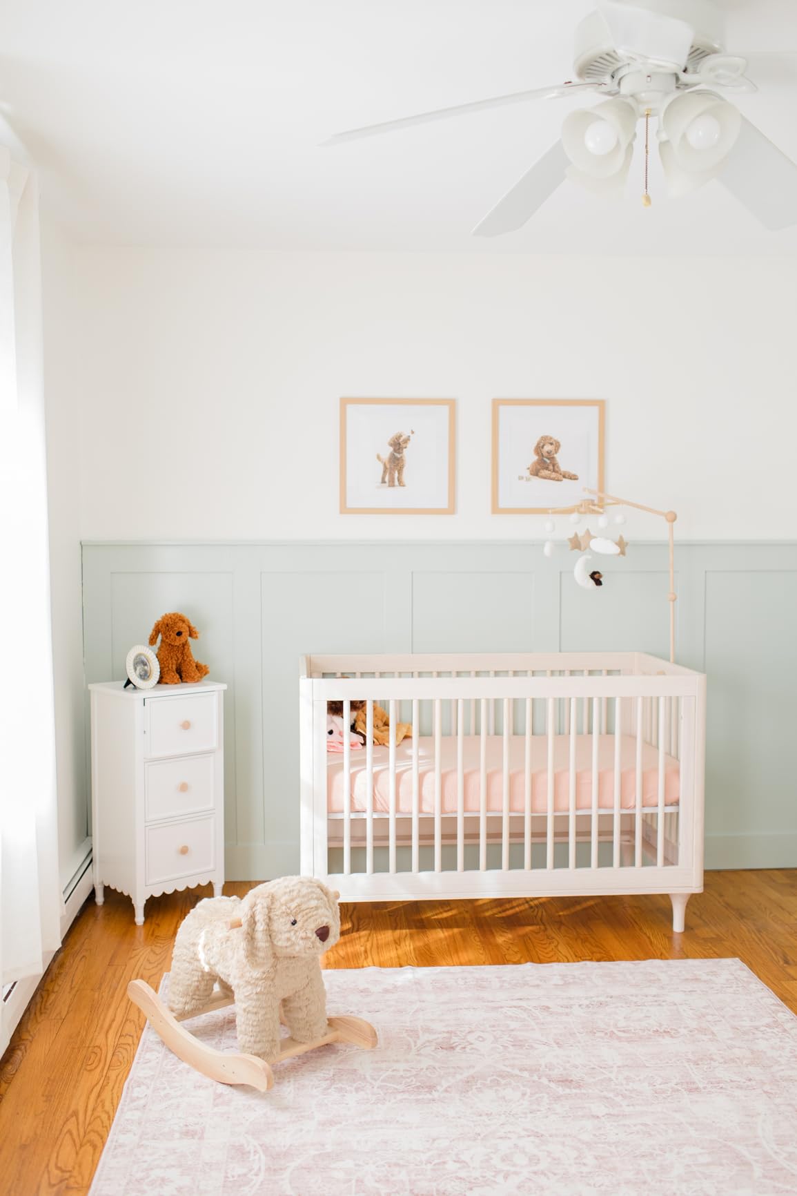 Babyletto Lolly 3-in-1 Baby Crib Convertible to Toddler Bed & Daybed, GREENGUARD Gold Certified, 4 Adjustable Heights - Includes Toddler Conversion Kit, Made of 100% Solid Wood - Canyon/Washed Natural customer photo 2