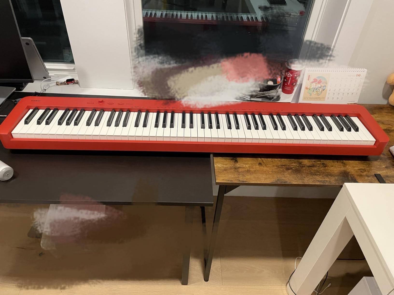 Casio CDP-S160 88-Key Weighted Digital Piano with Scaled Hammer Action Keyboard Duet Mode for Students Realistic Feel Slim & Portable Built-In Tones Effects USB-MIDI Speakers Black customer photo 1