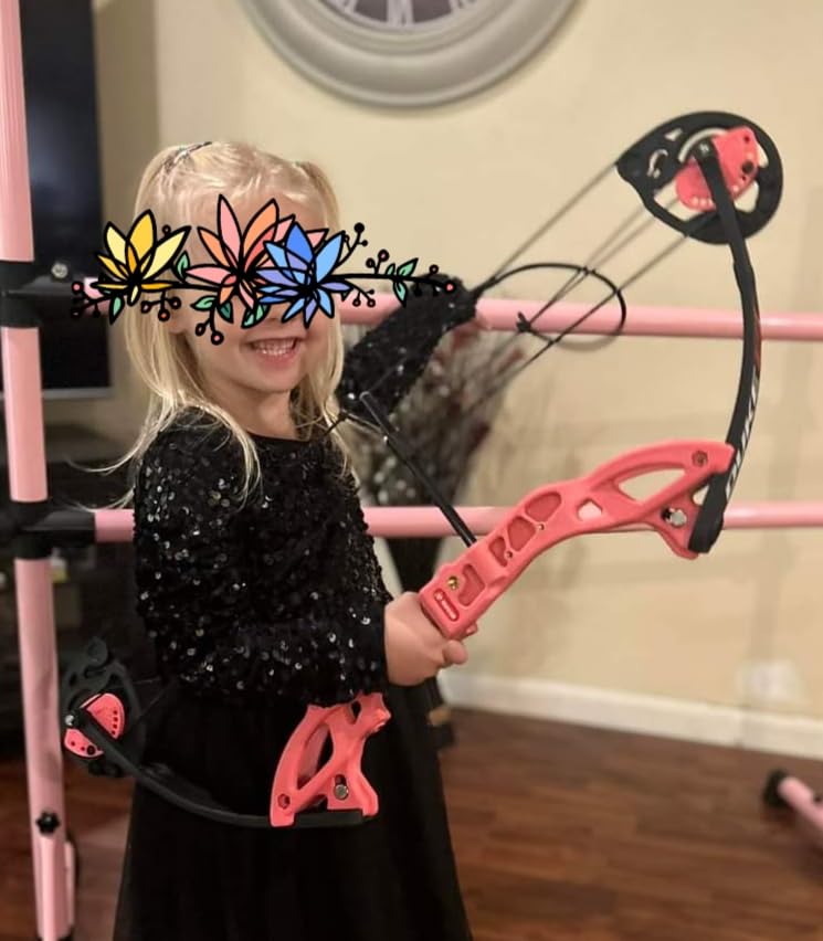 Lanneret Compound Bow and Archery Sets - Right Hand Archery Compound Bows 15-29 lbs Draw Weight Adjustable for Youth and Beginners,Hunting Bow Kit for Beginner customer photo 2