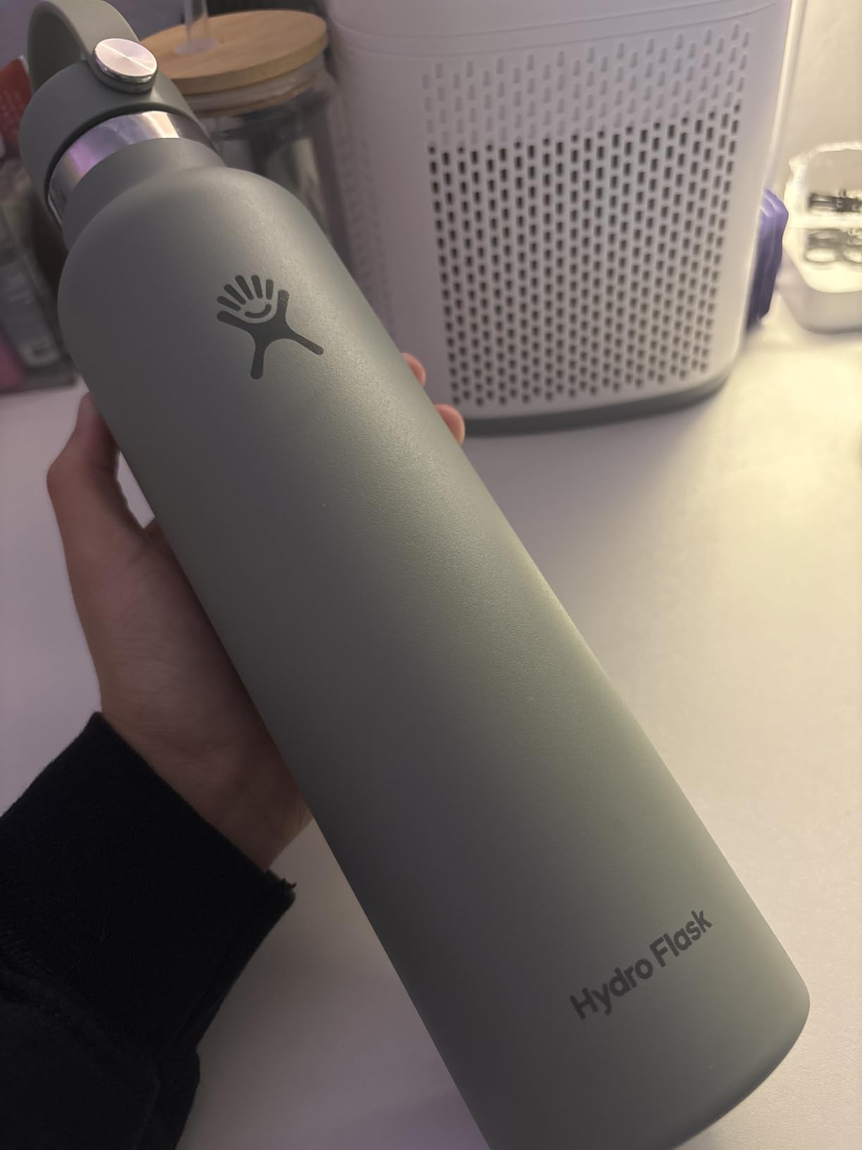 Hydro Flask Water Bottle - 24 Oz Indigo Blue with Flex Cap customer photo 1