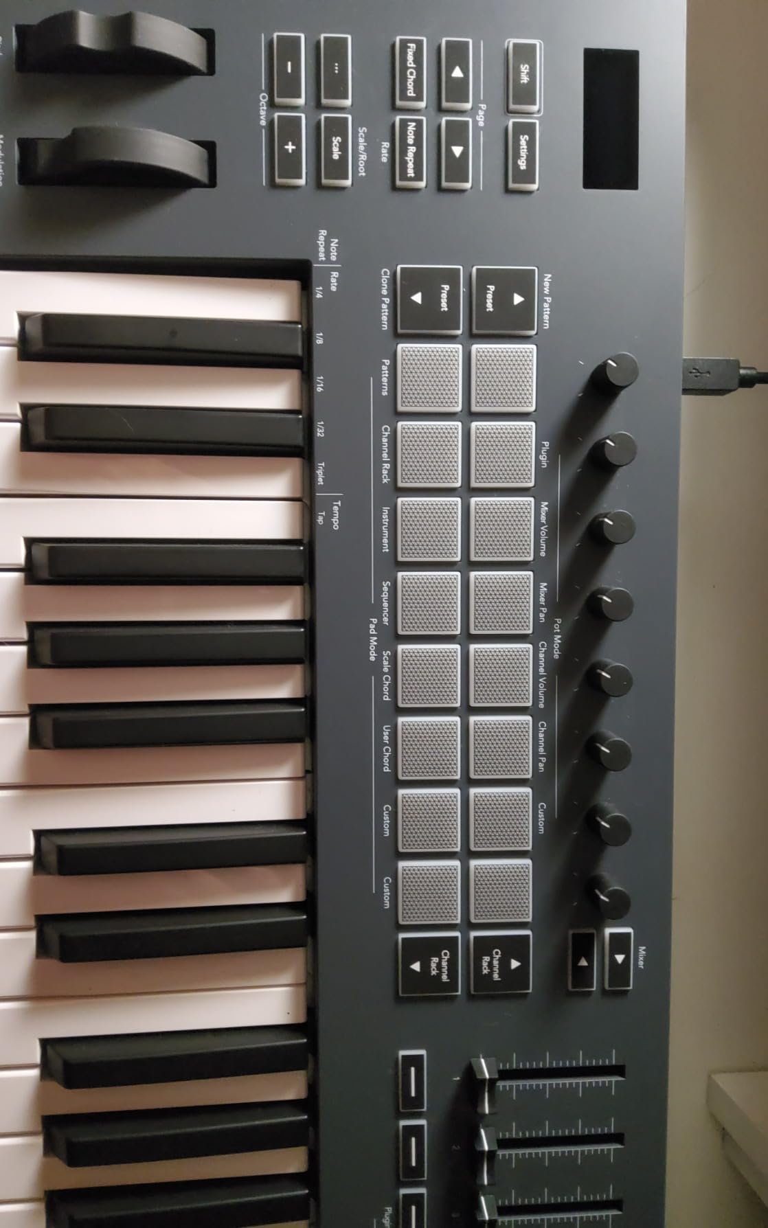 Novation FLkey Mini USB MIDI Controller Keyboard customer photo 2