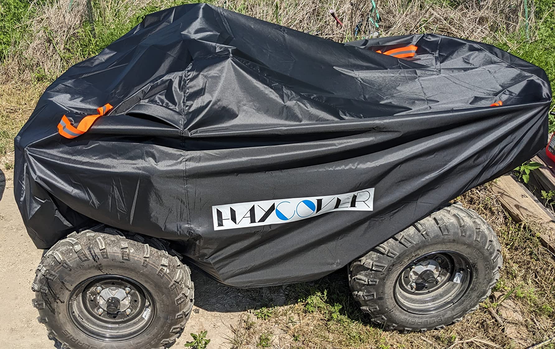 ATV Cover Waterproof Heavy Duty XXXL 102 Inches 300D Oxford Cloth Quad ATC 4 Wheeler Rain Cover All Weather for Polaris Sportsman Yamaha Honda Kawasaki Quad Bike(102 * 48 * 48 Inch) customer photo 2