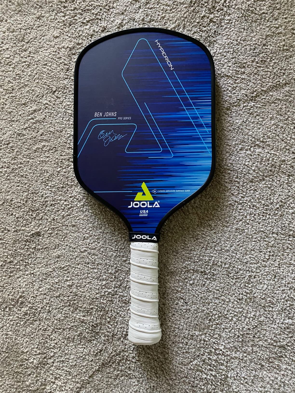 JOOLA Ben Johns Hyperion Pickleball Paddle - Raw Carbon Surface or Carbon Abrasion Surface for Increased Power and Spin customer photo 1