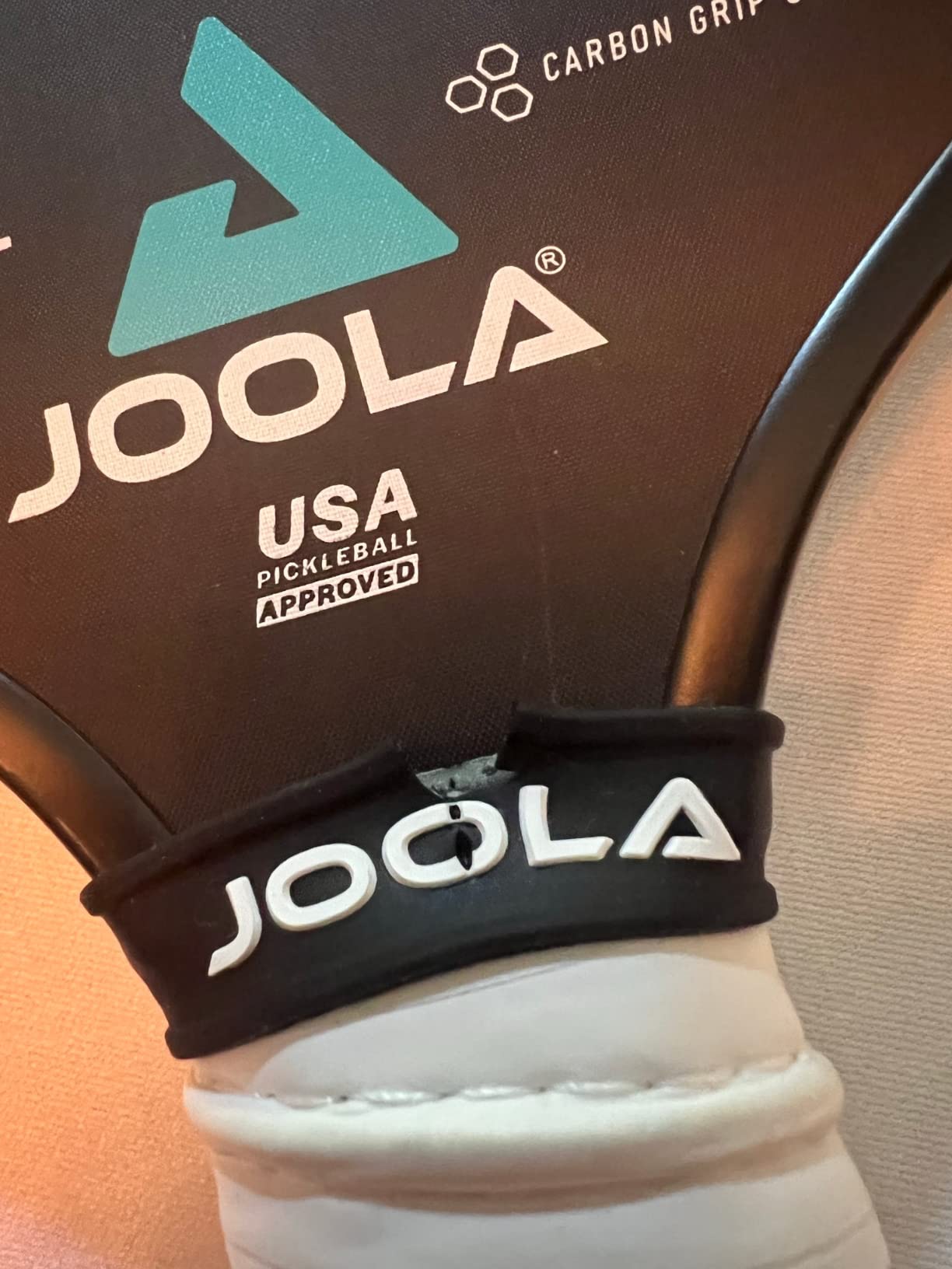 JOOLA Vision Pickleball Paddle - Textured Carbon Grip Surface Technology for Maximum Spin and Control - 16mm Core customer photo 2