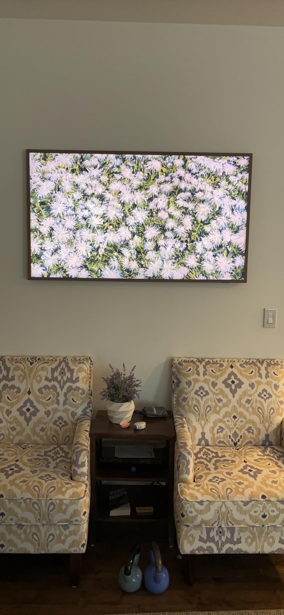 55-Inch Class QLED 4K The Frame LS03B Series, Quantum HDR, Art Mode, Anti-Reflection Matte Display, Slim Fit Wall Mount Included, Smart TV w/ Alexa Built-In (QN55LS03BAFXZA) customer photo 1