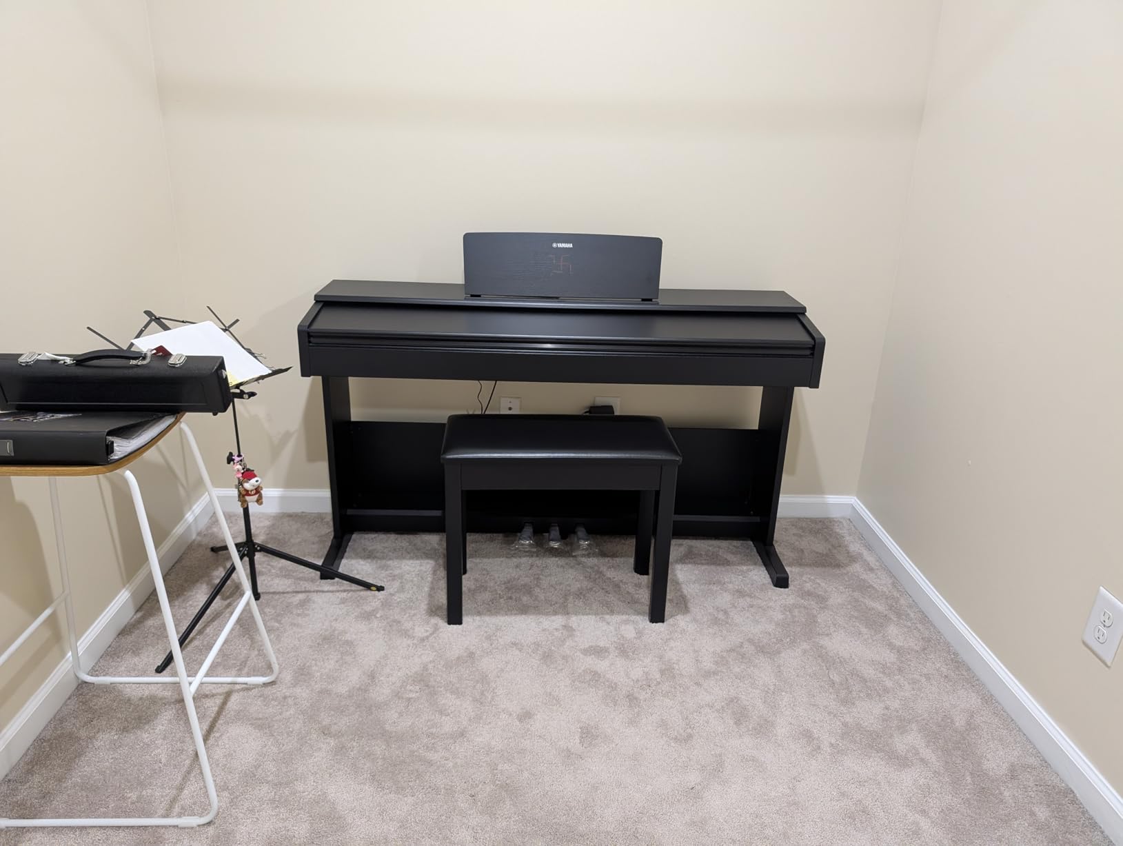 Yamaha Arius YDP165R Series 88-Key Digital Piano with Weighted Graded Hammer 3 Action, Dark Rosewood customer photo 2