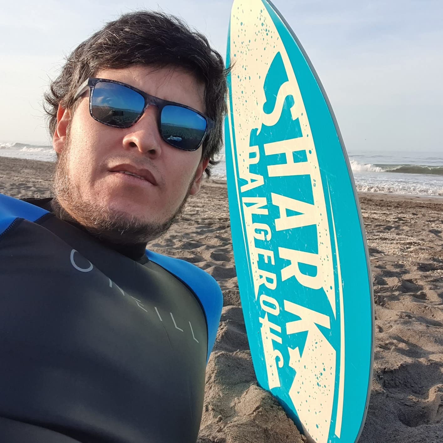 seething 35 Inch Skimboard with High Gloss Coat Wood Skim Board for Beginners,Kids, Teenagers, Adults and All Skimming customer photo 2