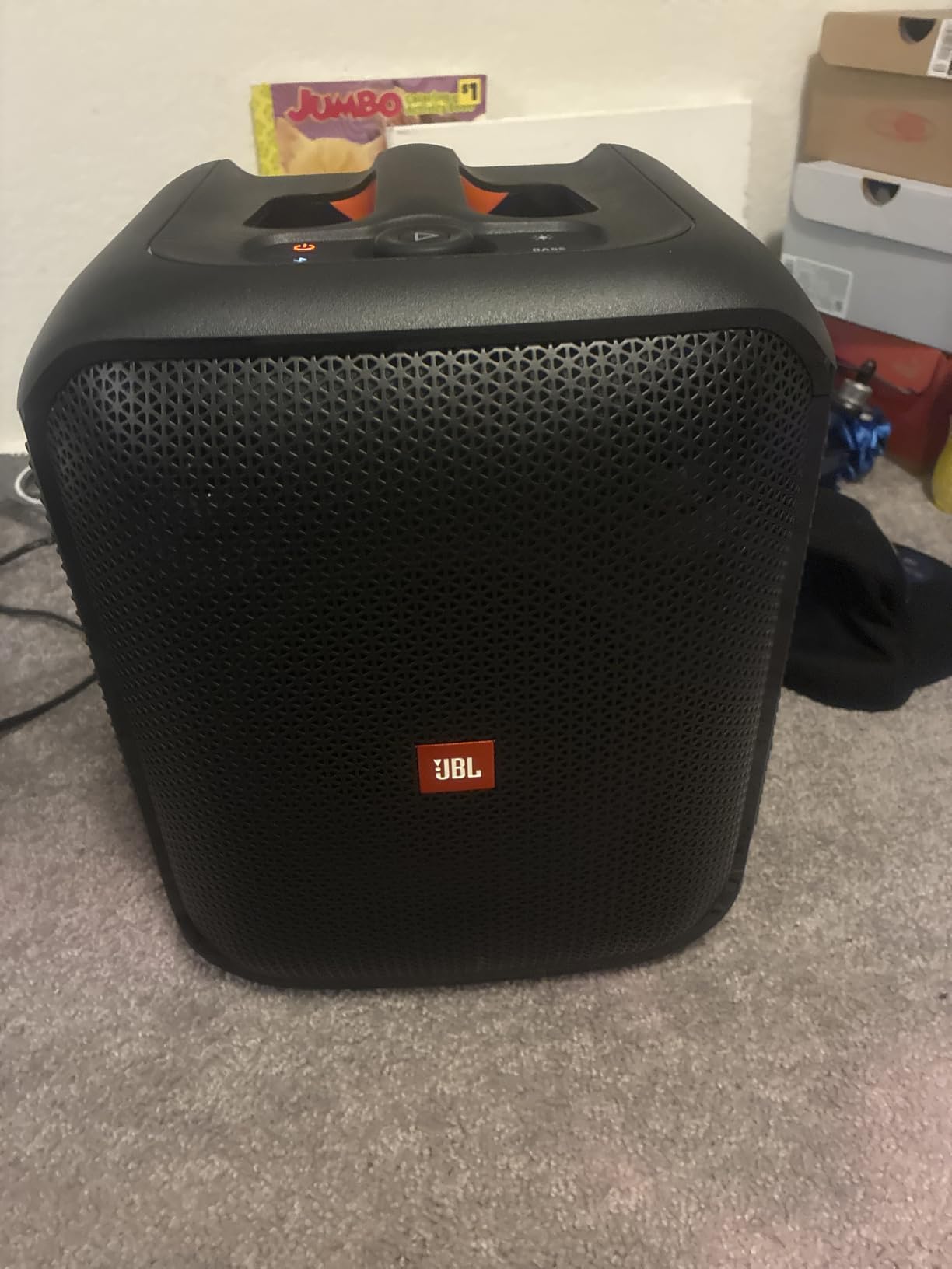 Partybox Encore Essential: 100W Sound, Built-in Dynamic Light Show, and Splash Proof Design, Black customer photo 2