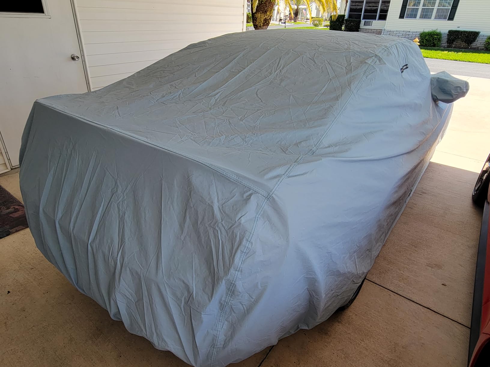 iCarCover Custom Car Cover for Chevy Impala 2-Door, 4-Door, Waterproof All Weather Rain Snow UV Sun Protector Full Exterior Indoor Outdoor Car Cover (Year Fits 1958-1971) customer photo 1
